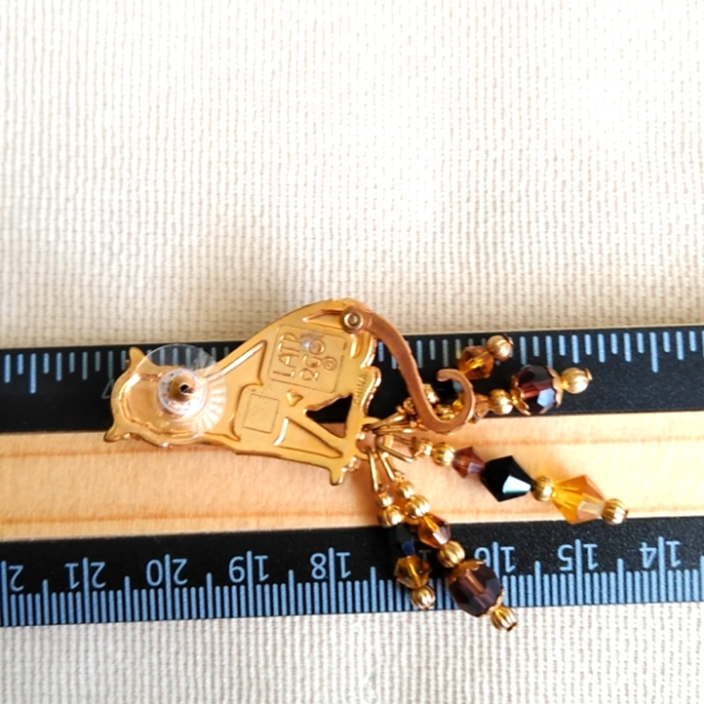 LATR2GO LEOPARD EARRINGS - Picture 6 of 11